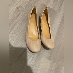 NWT J.crew Cecelia ballet shoes nude color size 9